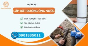 lắp đặt đường ống nước