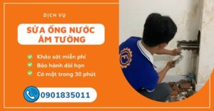 sửa ống nước âm tường