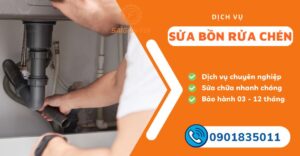 sửa bồn rửa chén