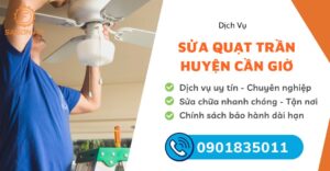 sửa quạt trần huyện cần giờ