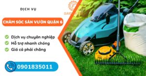 chăm sóc sân vườn quận 6