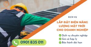 lắp đặt điện năng lượng mặt trời cho doanh nghiệp