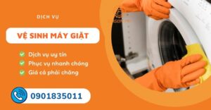 vệ sinh máy giặt