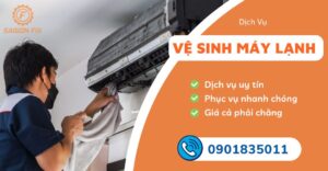 vệ sinh máy lạnh