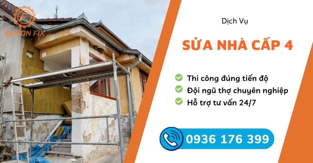 sửa nhà cấp 4