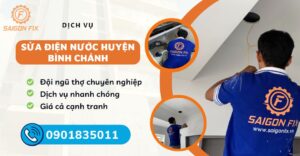 sửa điện nước huyện bình chánh