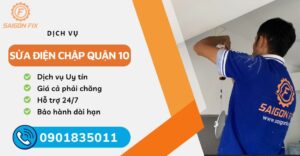 sửa điện chập quận 10
