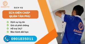 sửa điện chập quận tân phú