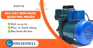sửa máy bơm nước quận phú nhuận