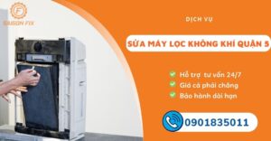 sửa máy lọc không khí quận 5