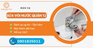 sửa vòi nước quận 12