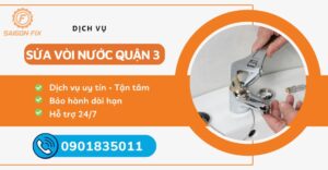 sửa vòi nước quận 3