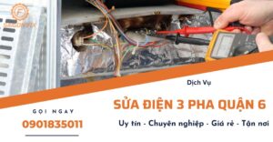 sửa điện 3 pha quận 6
