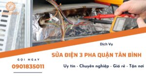sửa điện 3 pha quận tân bình