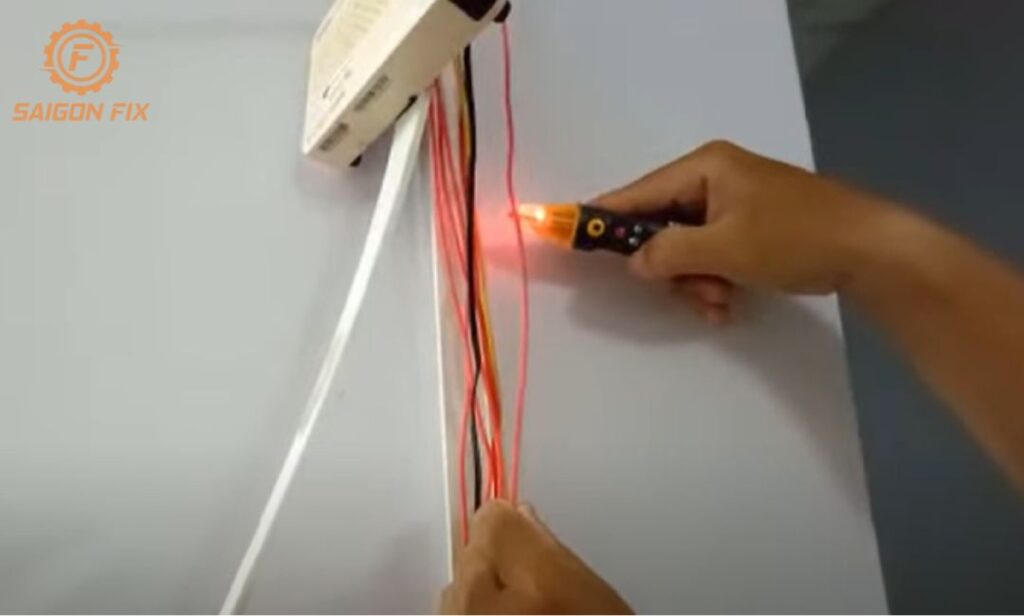 Cách sửa dây đèn nháy