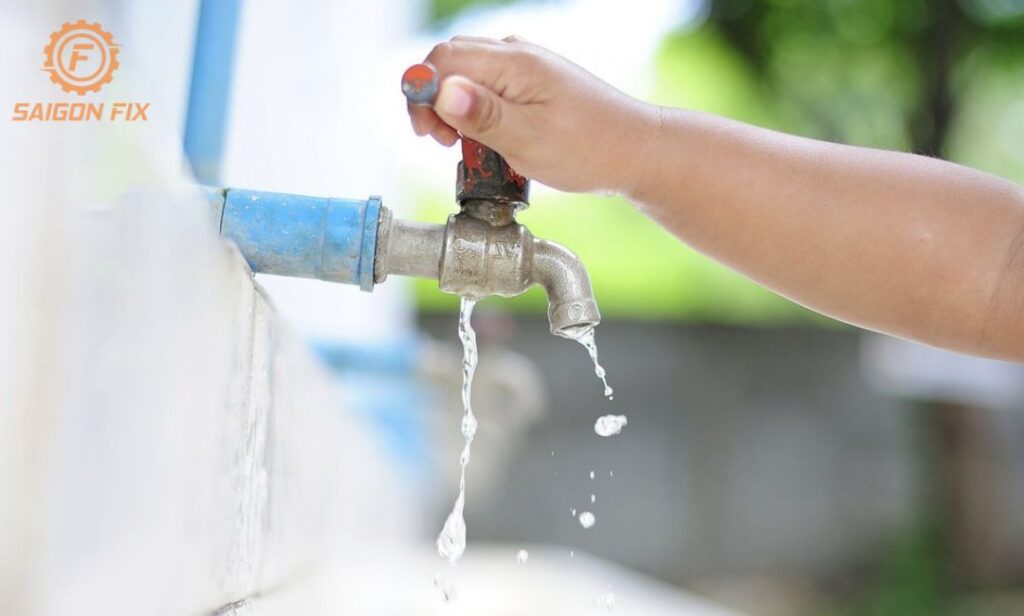 cách sửa vòi nước bị rỉ