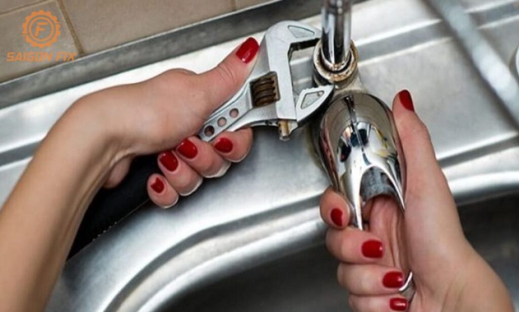 cách sửa vòi nước bị rỉ
