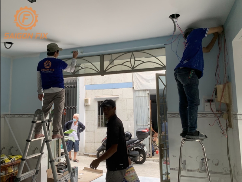 Lắp đặt điện nước anh Khánh Thủ Đức