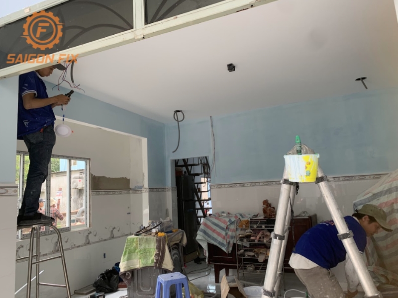 Lắp đặt điện nước anh Khánh Thủ Đức