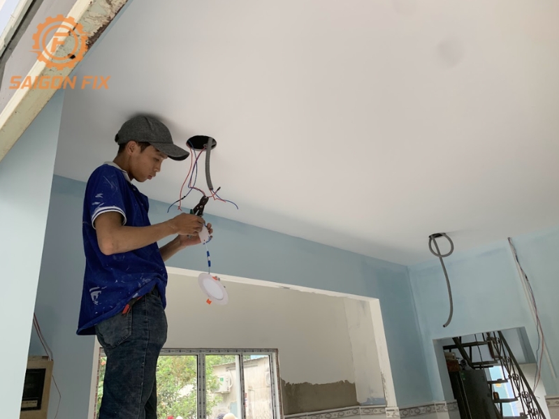 Lắp đặt điện nước anh Khánh Thủ Đức
