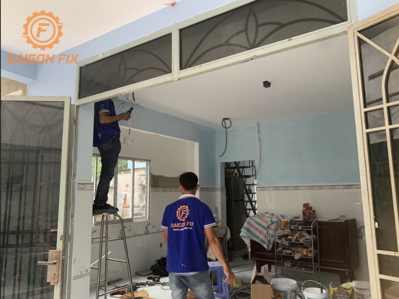 Lắp đặt điện nước anh Khánh Thủ Đức