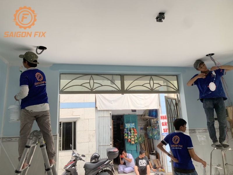 Lắp đặt điện nước anh Khánh Thủ Đức