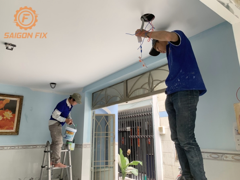 Lắp đặt điện nước anh Khánh Thủ Đức