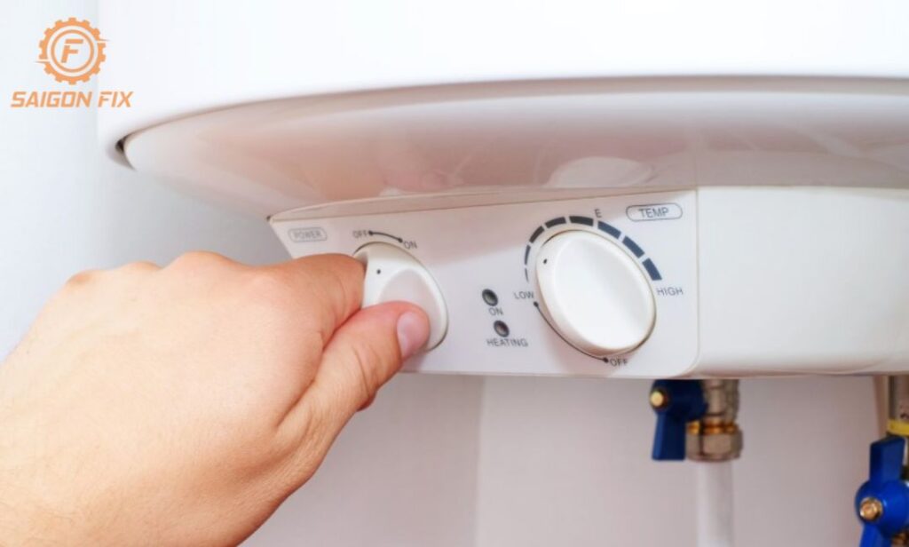 máy nước nóng không nóng