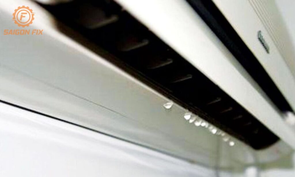 Tự sửa máy lạnh chảy nước