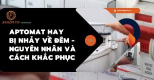 Aptomat hay bị nhảy về đêm