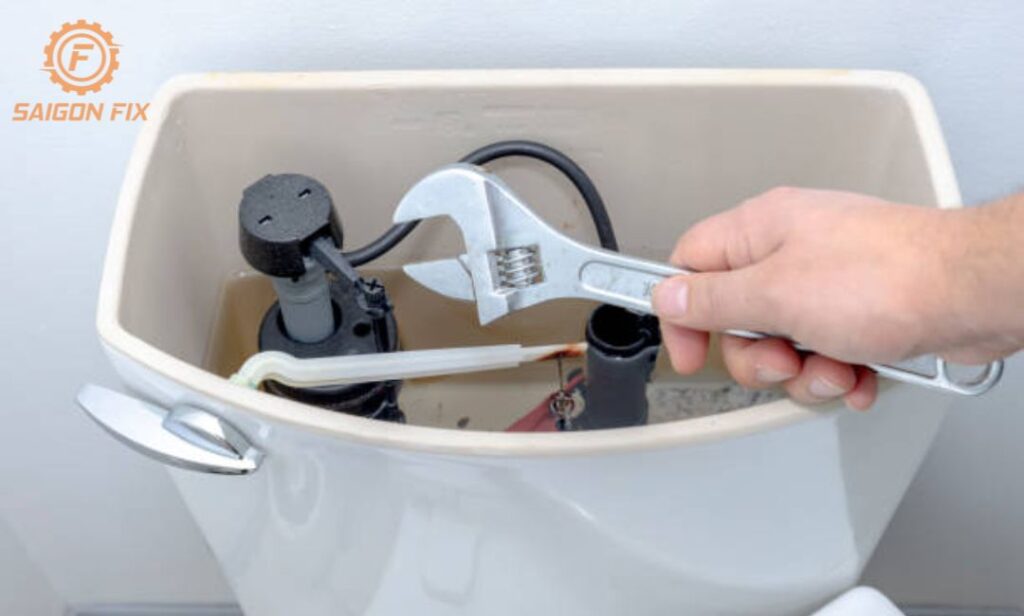 Cách sửa bồn cầu bị rỉ nước