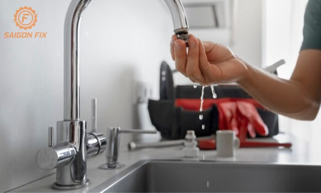 Cách thay vòi nước lavabo