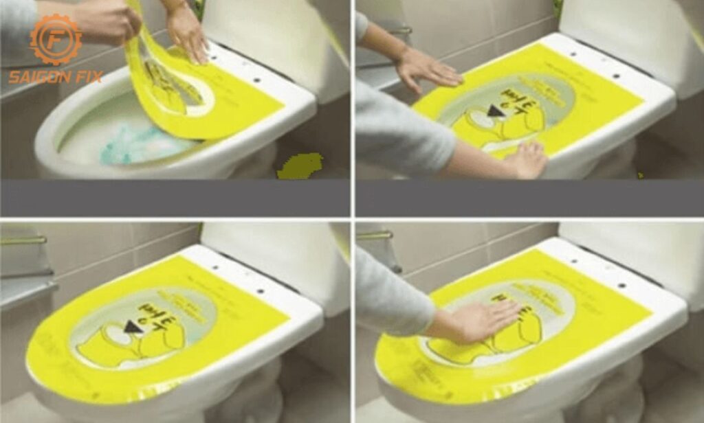 cách thông bồn cầu