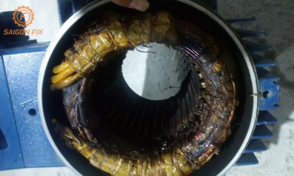 Giá sửa máy bơm bị cháy