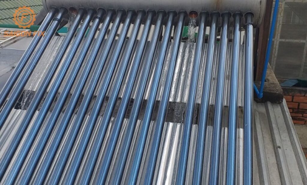 Máy nước nóng năng lượng mặt trời không nóng