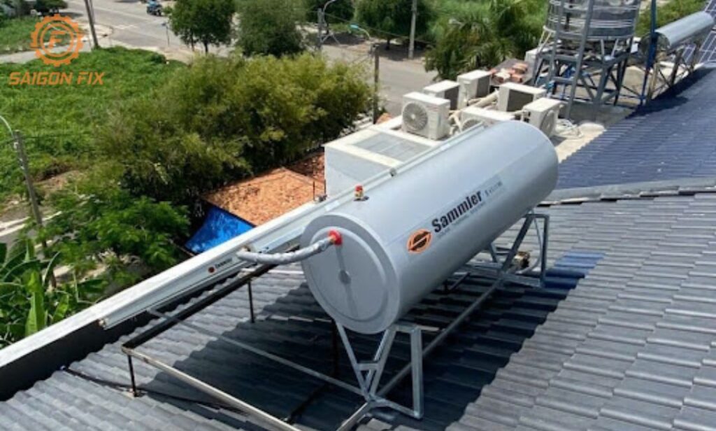 Máy nước nóng năng lượng mặt trời không nóng