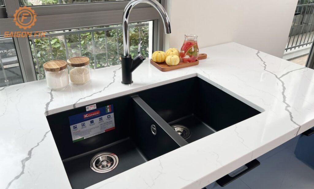 Nên lắp chậu rửa bát âm hay dương