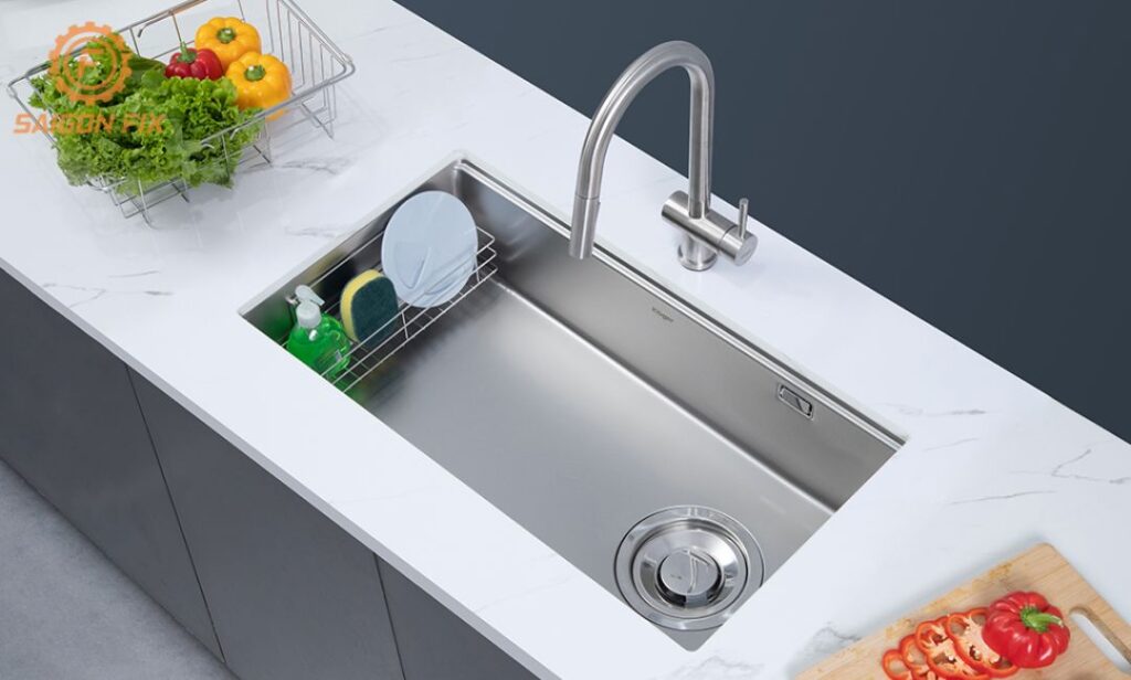 Nên lắp chậu rửa bát âm hay dương