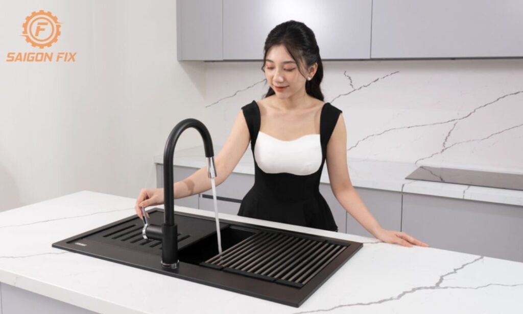 Nên lắp chậu rửa bát âm hay dương