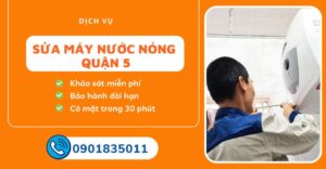sửa máy nước nóng quận 5