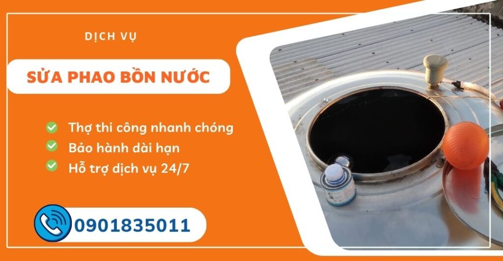 sua phao bon nuoc