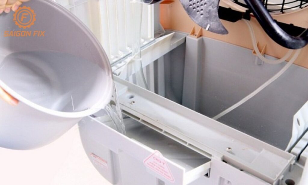 Cách sửa quạt hơi nước không bơm nước