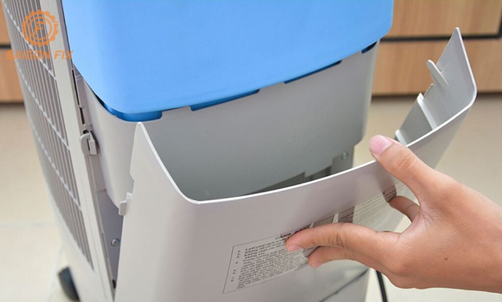 Cách sửa quạt hơi nước không bơm nước