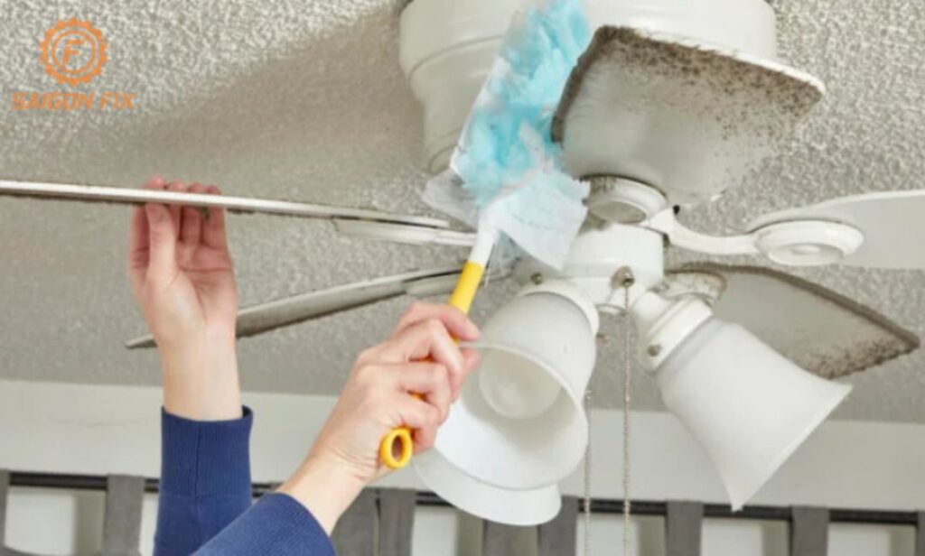 Cách sửa quạt trần quay chậm