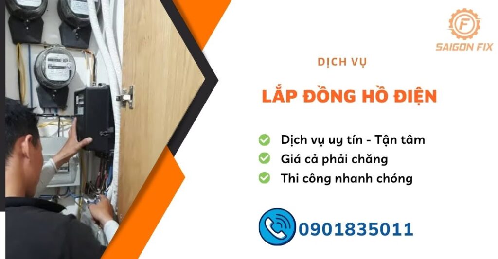Lắp đồng hồ điện