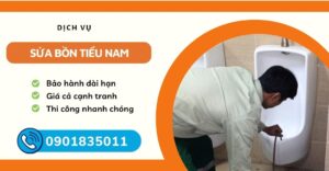 Sửa bồn tiểu nam