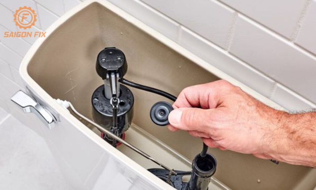 sửa van cấp nước bồn cầu