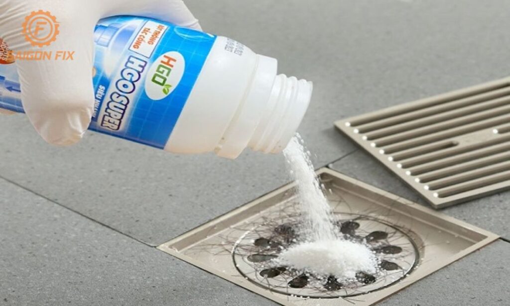 Các cách xử lý cống thoát nước bị nghẹt