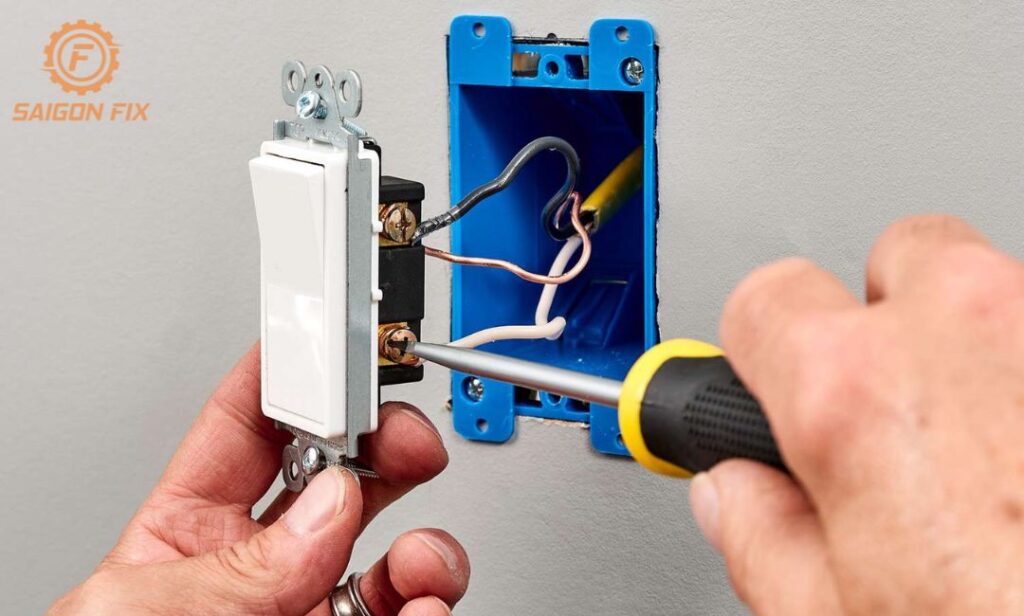 cách đấu công tắc điện