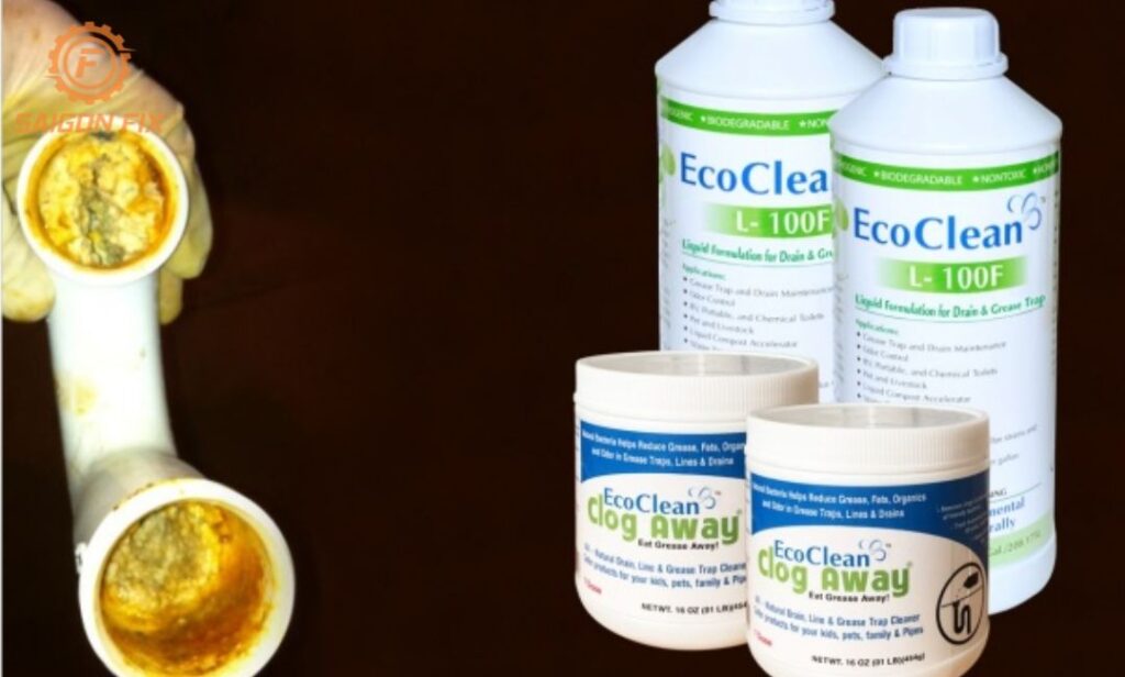 Cách làm tan mỡ trong ống thoát nước